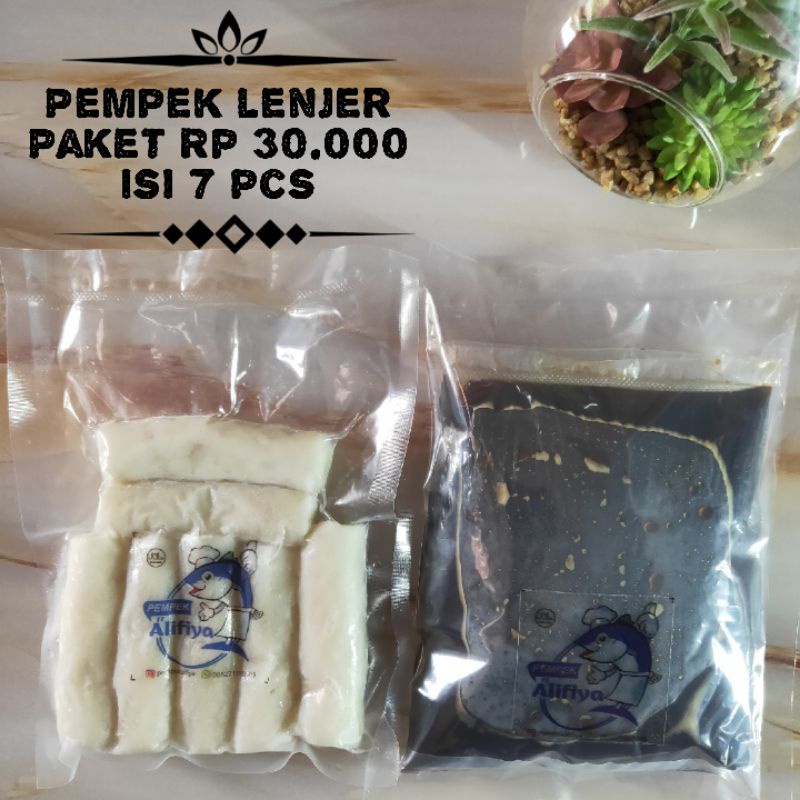 

PEMPEK ALIFIYA LENJER ISI 7 PCS + CUKO 75 ml