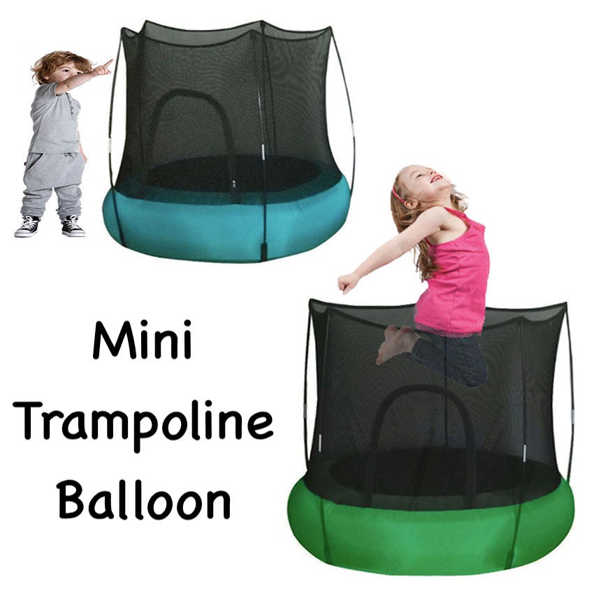 Mini Trampolin Balon Mainan Anak Loncat Loncat Mandi Bola Bouncy FG