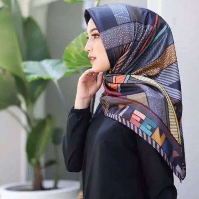 Hijab Segiempat Deenay Kw Motif Terfavorit Bersejarah