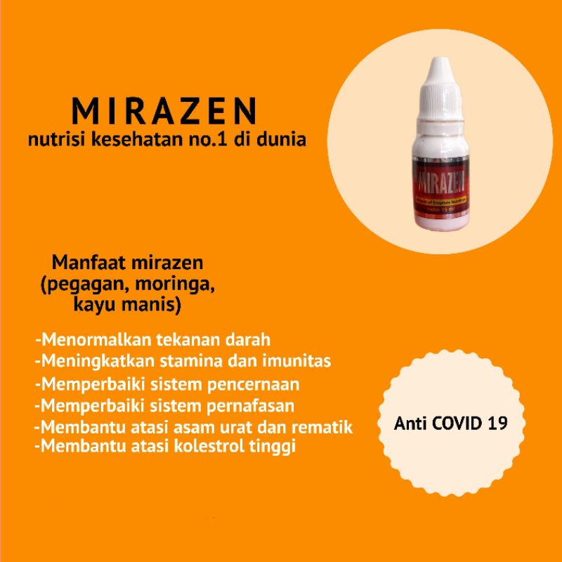 

mirazen obat nutrisi kesehatan suplemen penjaga imun tubuh