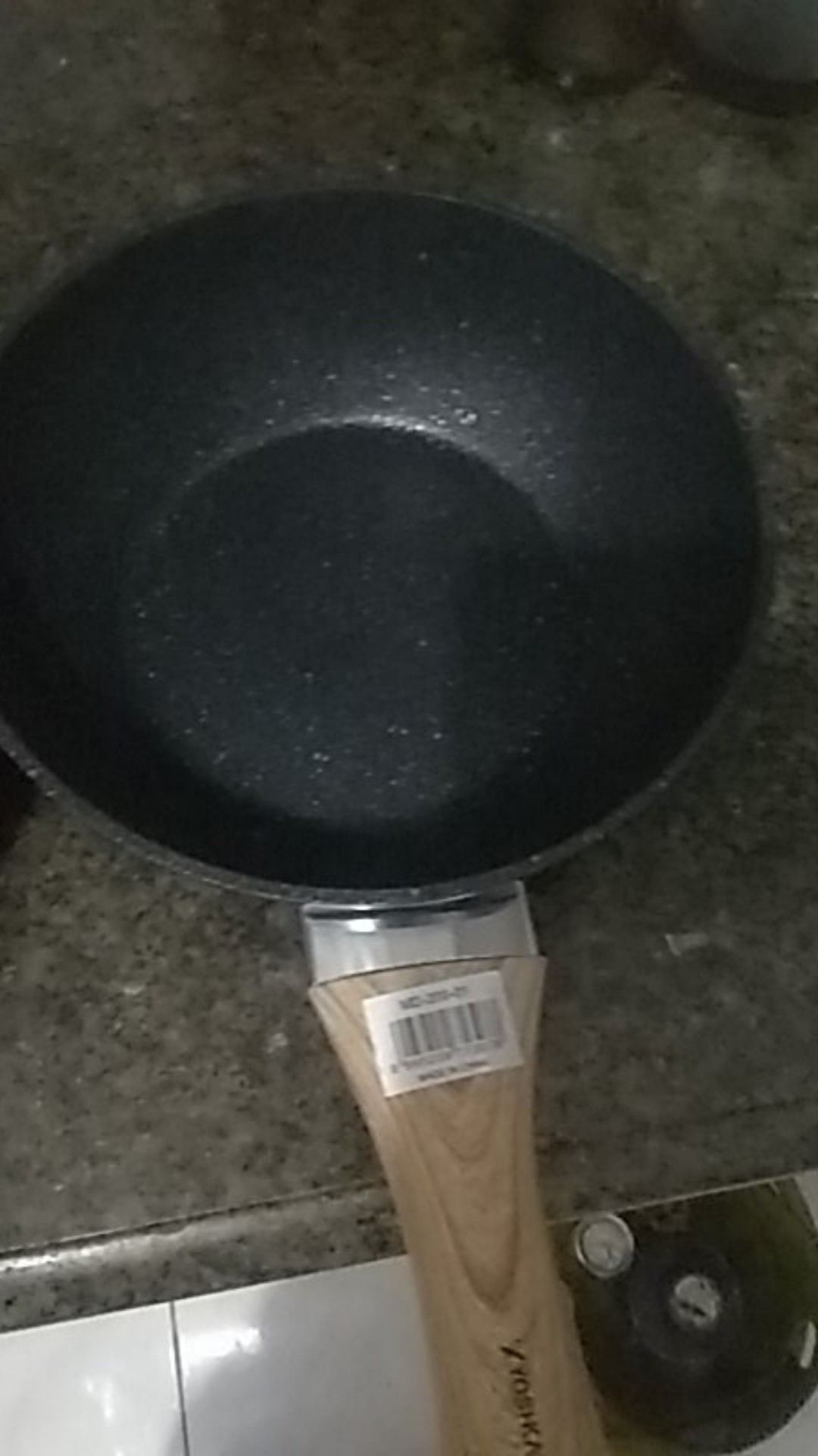 Wajan Wok Non Stick Marble D20cm Yoshikawa