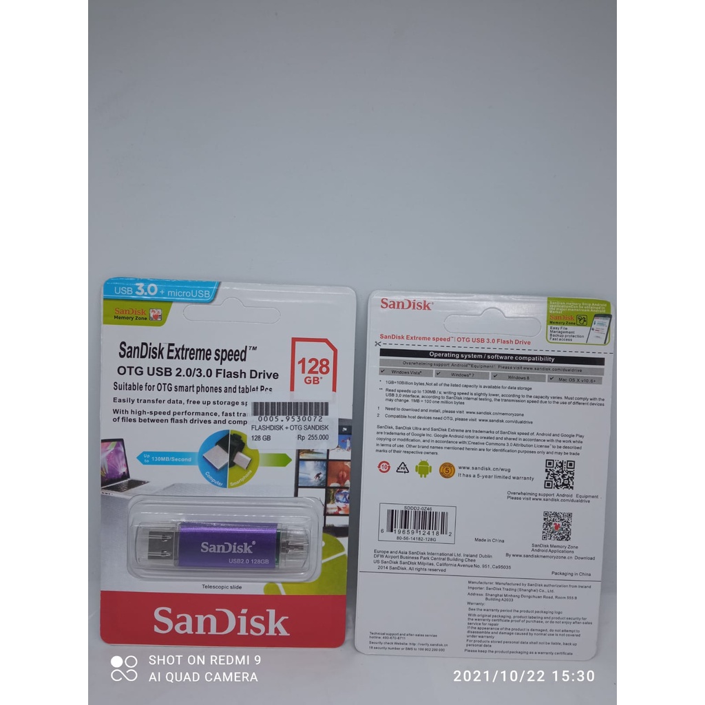 FD OTG SANDISK 128GB