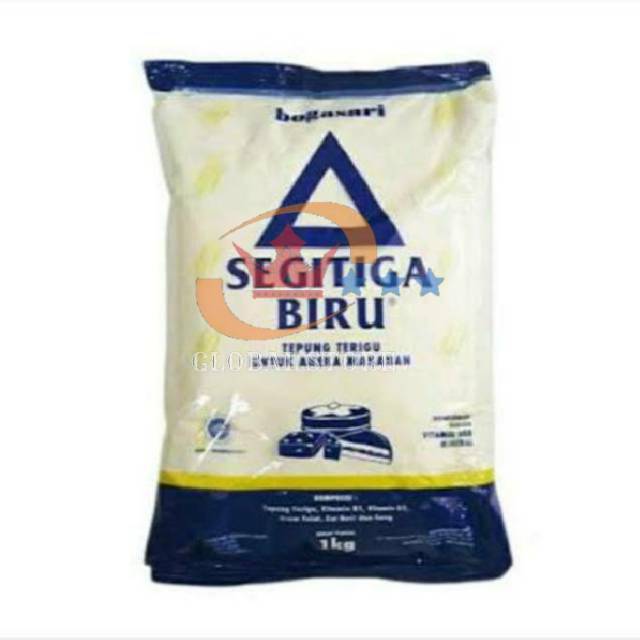 Tepung terigu segitiga biru 500gr