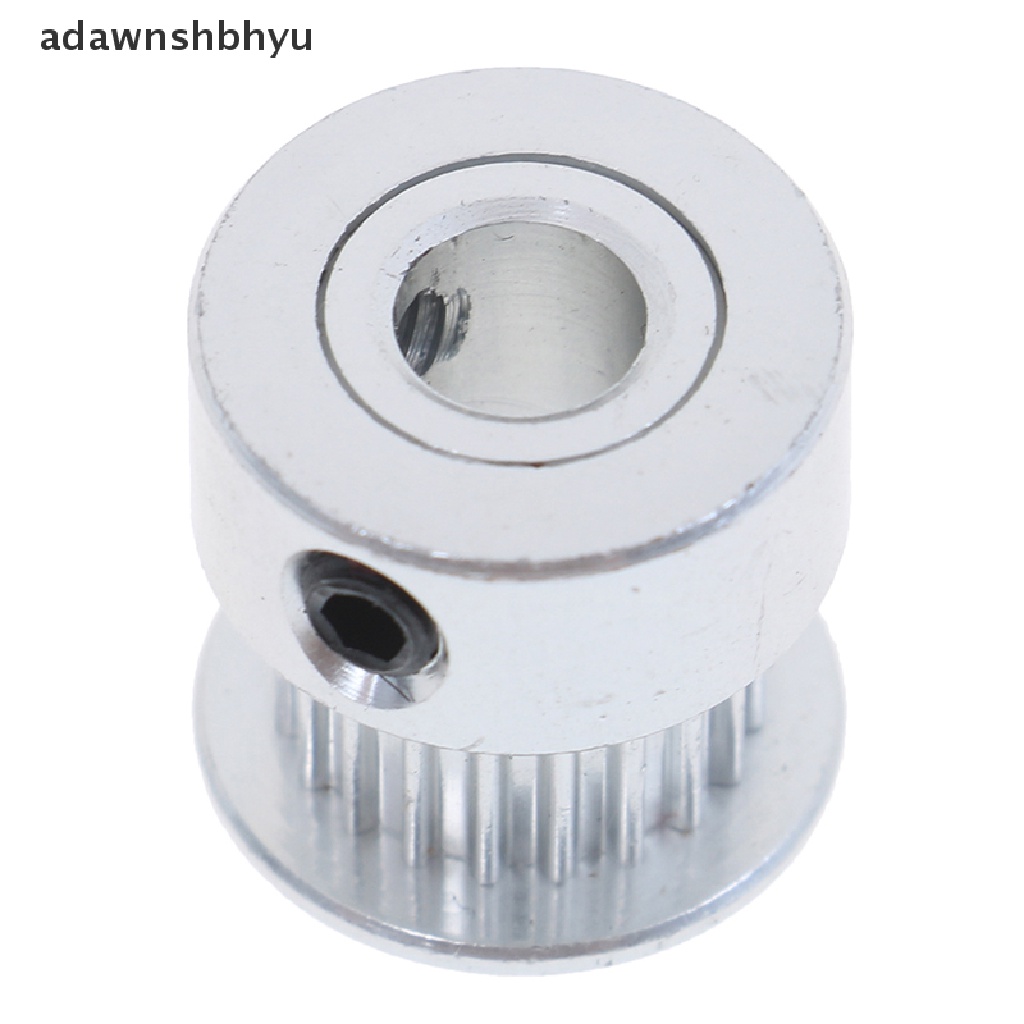 Adawnshbhyu 2Pcs 16T /20T GT2 Timing Pulley 5/6.35 /8mm Bore Untuk Belt Reprap 3D Printer Ppart