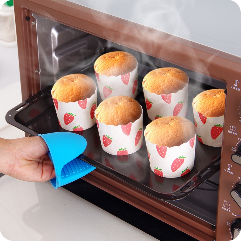 Silicone Anti-scalding Gloves Dish Holder for Kitchendish Bowl Baking Oven