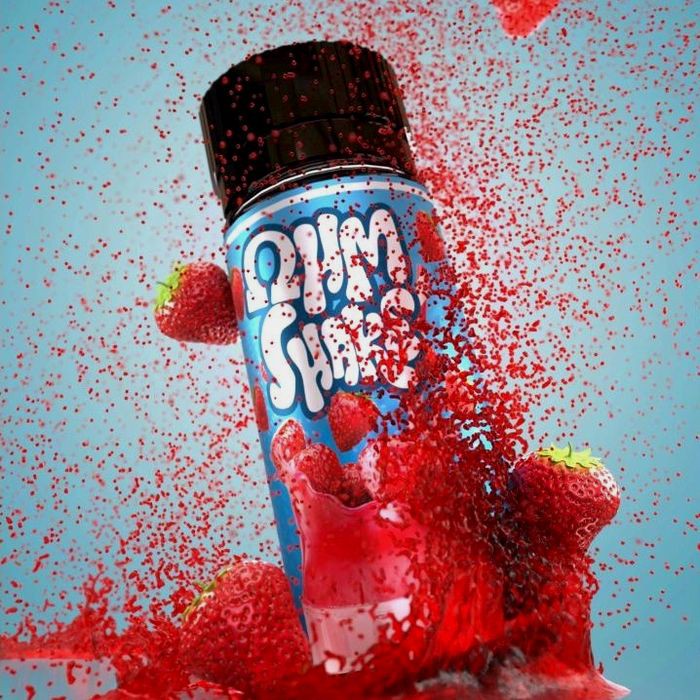 liquid OHM SHAKE Strawberry milkshake 100ml 3&amp;6mg by JRX berpita cukai