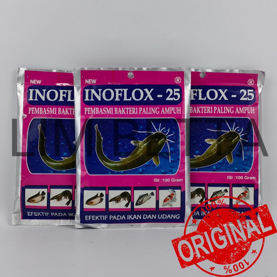 INOFLOX 25 / ANTIBIOTIK IKAN ENROFLOXACIN