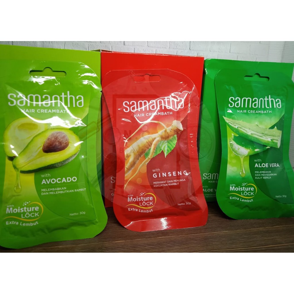 [ORIGINAL] [BPOM] Samantha Hair Creambath Masker Rambut - Kemasan