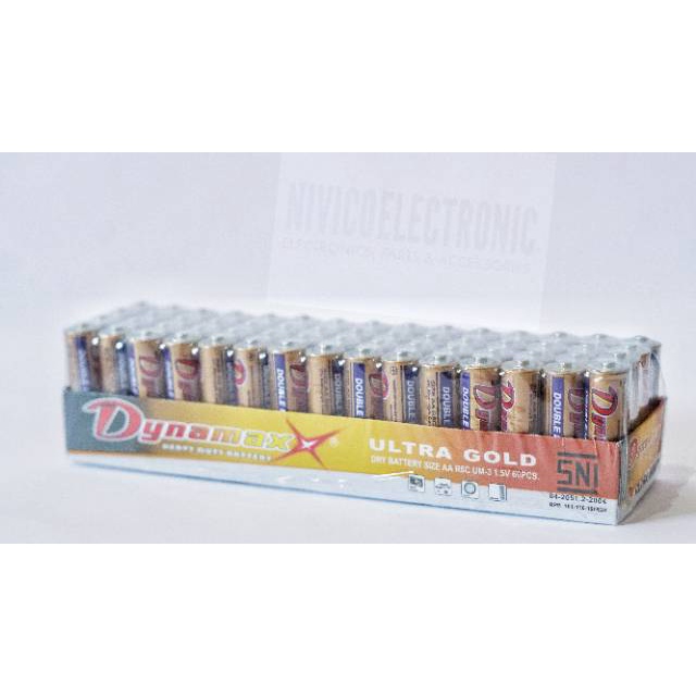 Battery AA AAA DynaMax Heavy Duty Ultrablack 1pcs A2 A3