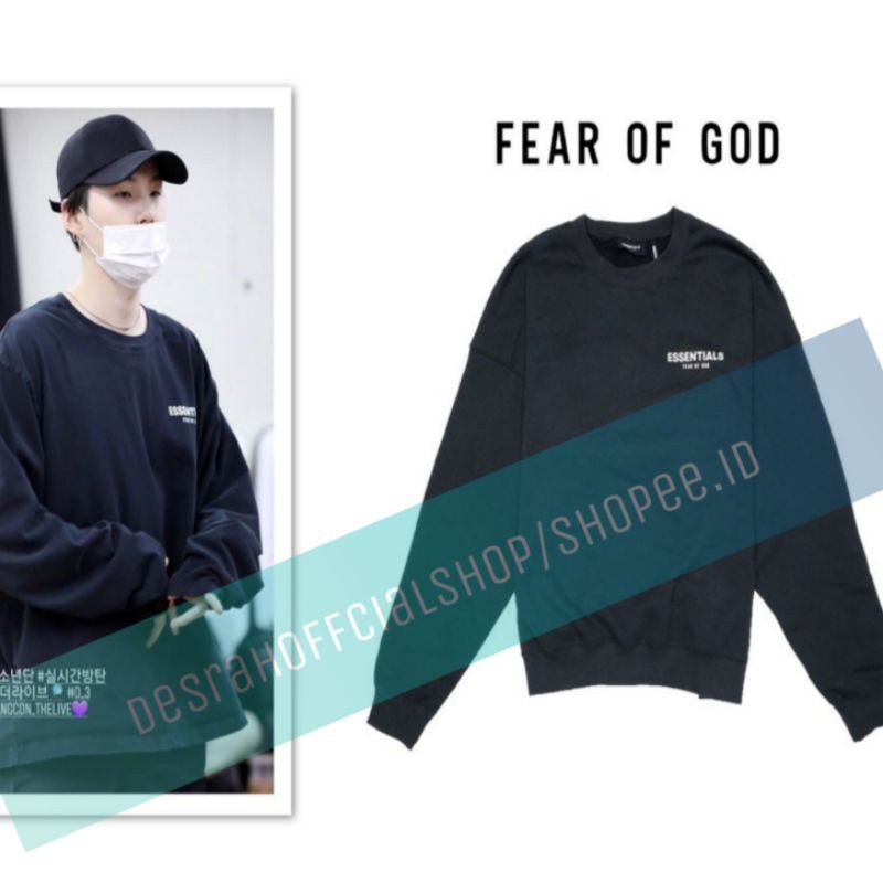 SWEATER BAAIC KPop SUGA BTS ESSENTIALS small logo-1