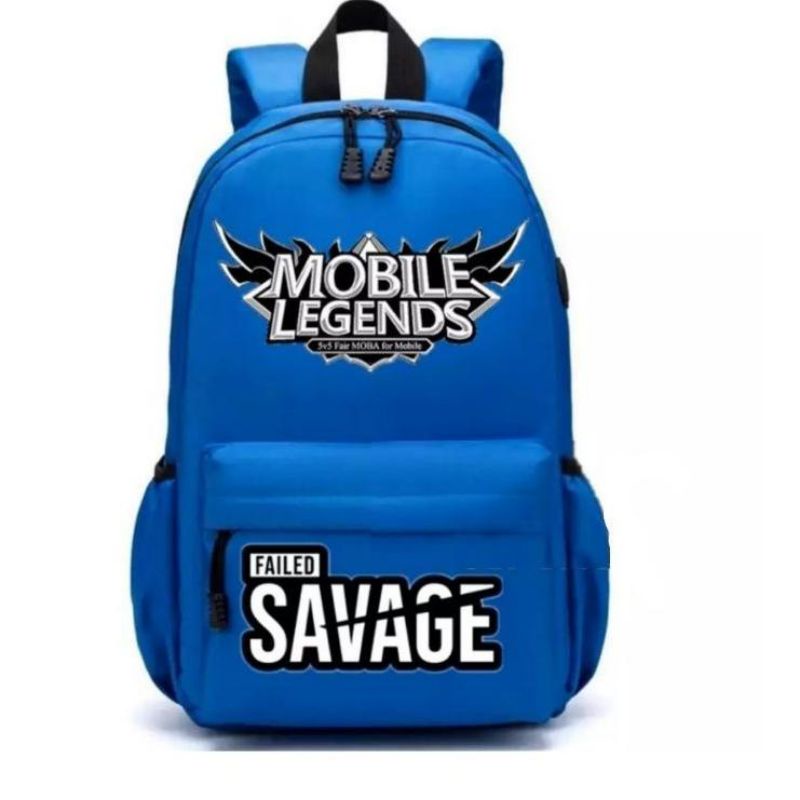 QISSWA_RANSEL SEKOLAH SD MOTIF GAMERS Backpack style tas sekolah ransel clasic