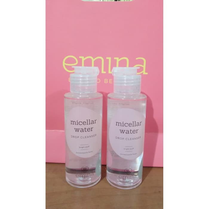 ★ BB ★ EMINA Micellar Water Drop Cleanser – Bright Stuff 100ml (PINK)