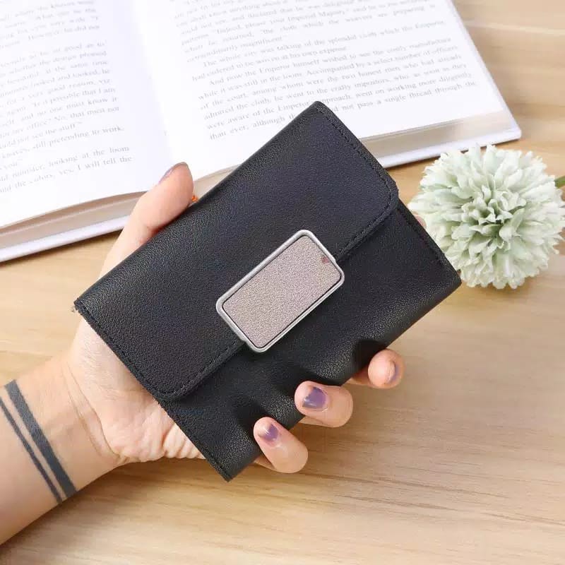 ( Fy ) COD Dompet Import Dompet Wanita mini Lipat Cantik Dompet Import murah Real Pict C2-A49