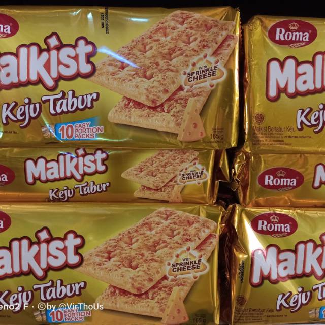 

Roma Malkist tabur keju 156gr