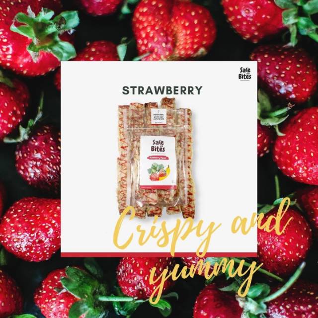 

SALE PISANG VARIAN RASA STRAWBERRY , RENYAH & ENAK BANGET | 250g | PREMIUM QUALITY