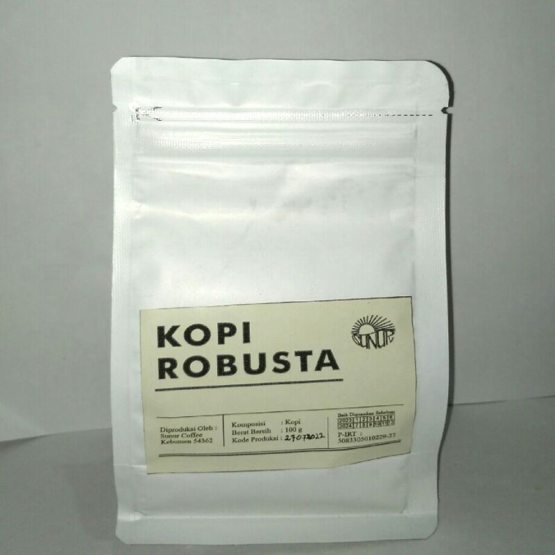 

SUNUR Kopi Robusta Sempor
