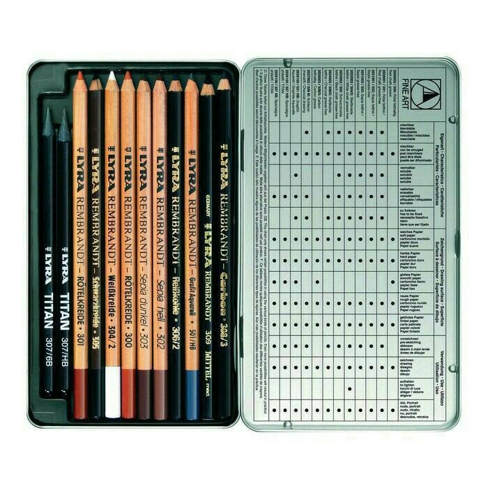 

Lucu Pencil Rembrandt Art Special Lyra/Set Isi 12 Gilaa!!!