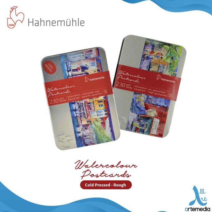 

PROMO Kertas Cat Air Hahnemuhle A6 Postcard Watercolor Paper Metal Box
