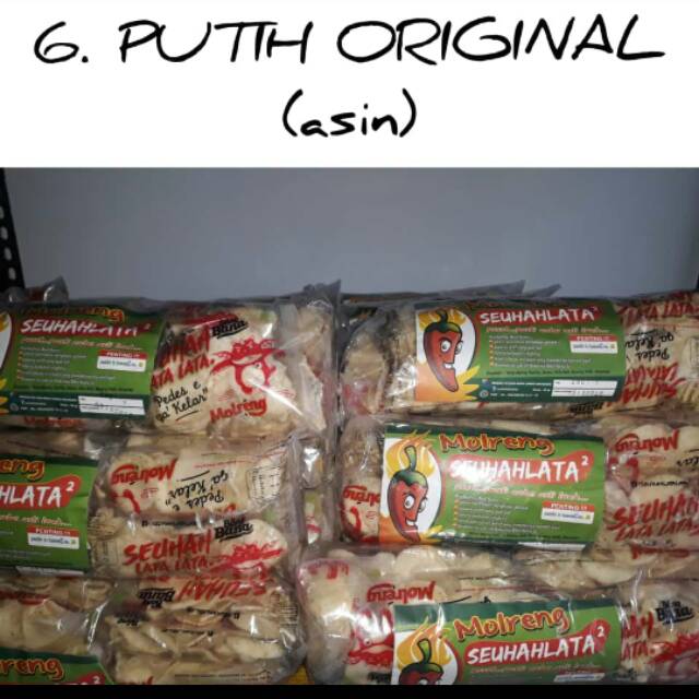 

Molreng seuhah putih asin