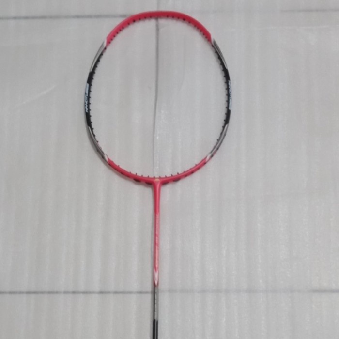 NEW RAKET BADMINTON POWER MAX FURIOUS 50 ORIGINAL 33LBS - pink