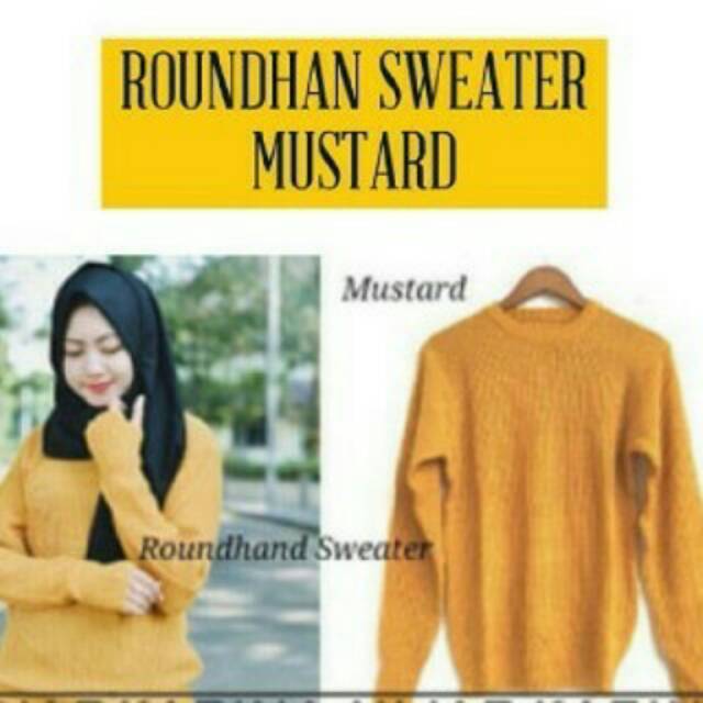 Roundhand sweater FREE ONGKIR BY LIZZY-1