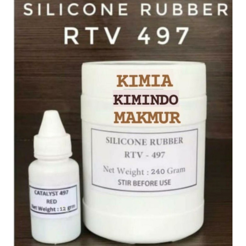 SILICONE RESIN RTV 497 / 240GRAM/ SILICONE RUBBER / MOULDING RESIN