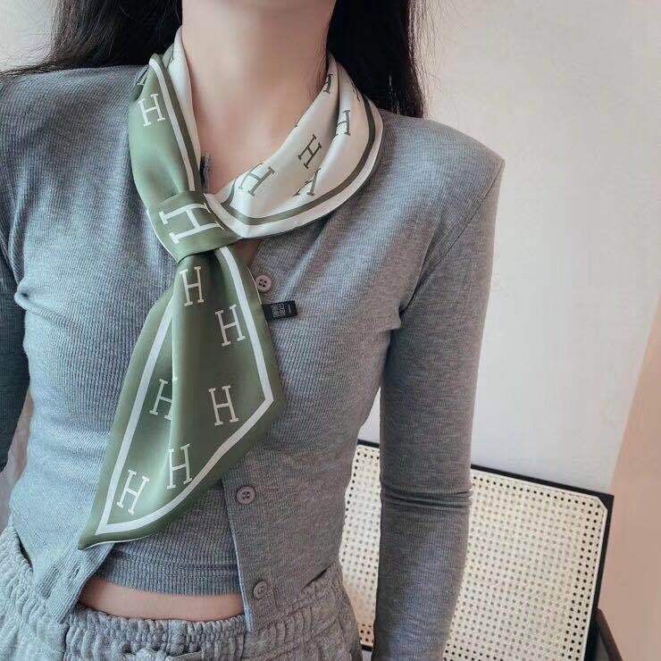Scarf Leher Scarf Import High Quality Halus