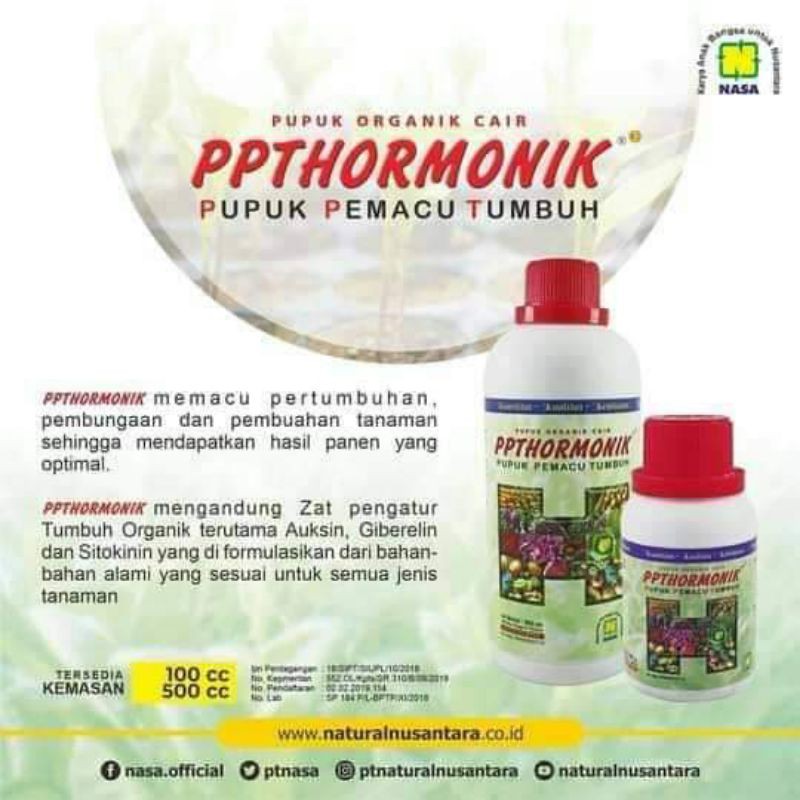 hormonik pupuk nasa