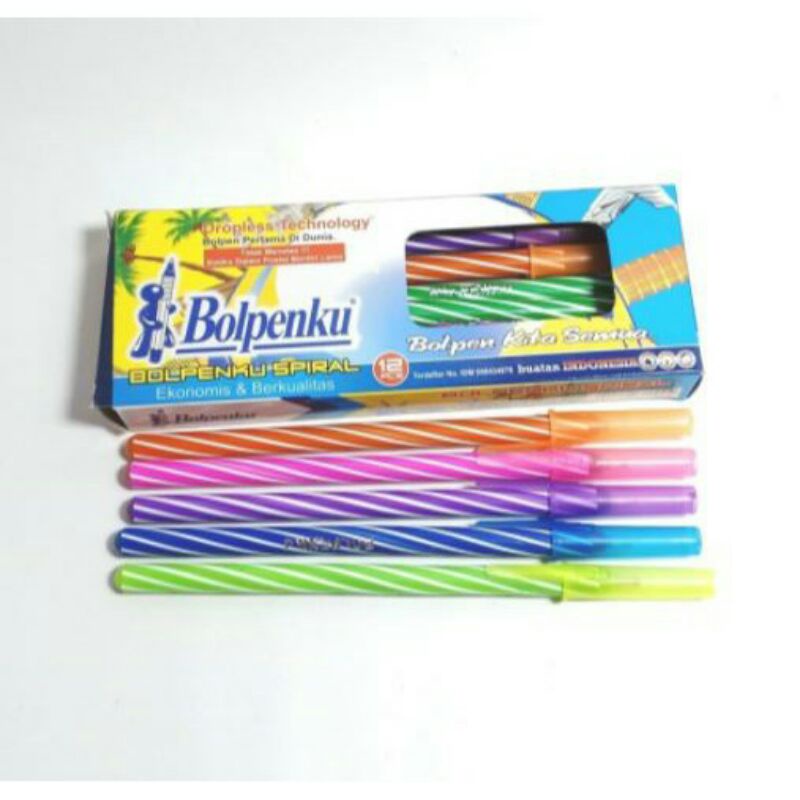 

Bolpen ku isi 12 pcs