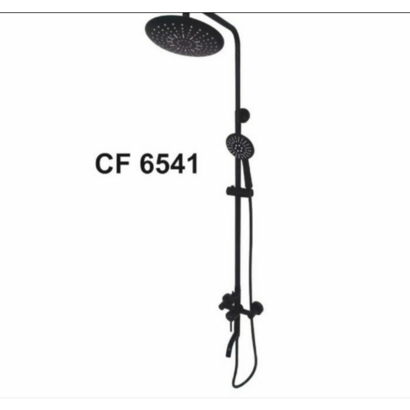 Shower Tiang Column Black FIorentino