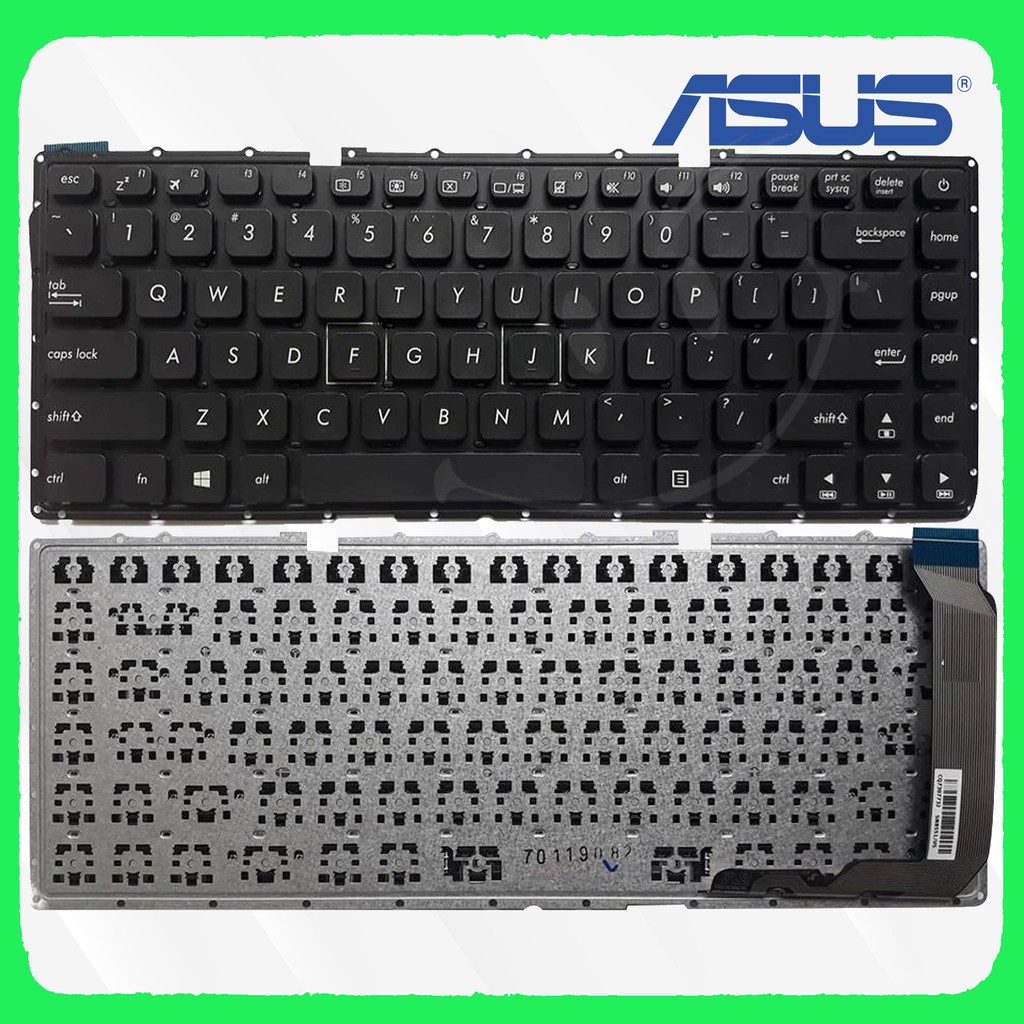 Keyboard Laptop Asus X441N X441B X441U X441S X441M HITAM
