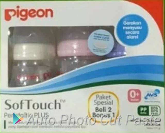 Promo Botol Susu Bayi Pigeon 160ml Peristaltic Plus Wide Neck