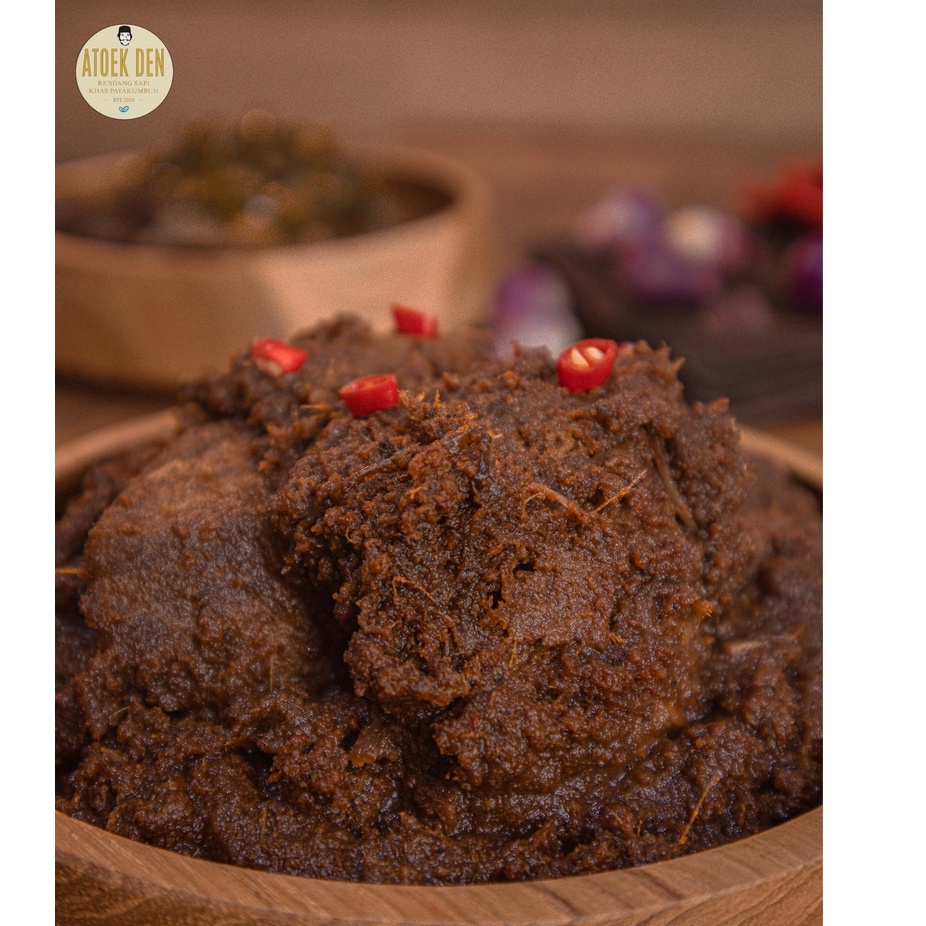 

Atoek Den Rendang.- Rendang Sapi Basah 1 Kg