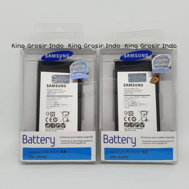 dc88 - Baterai Samsung A8 A 8 A800 Original 100% Battery Batre