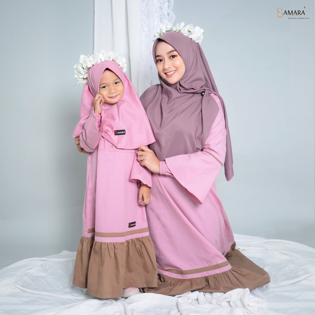 Sarimbit Baju Muslim Couple Keluarga Lebaran Terbaru