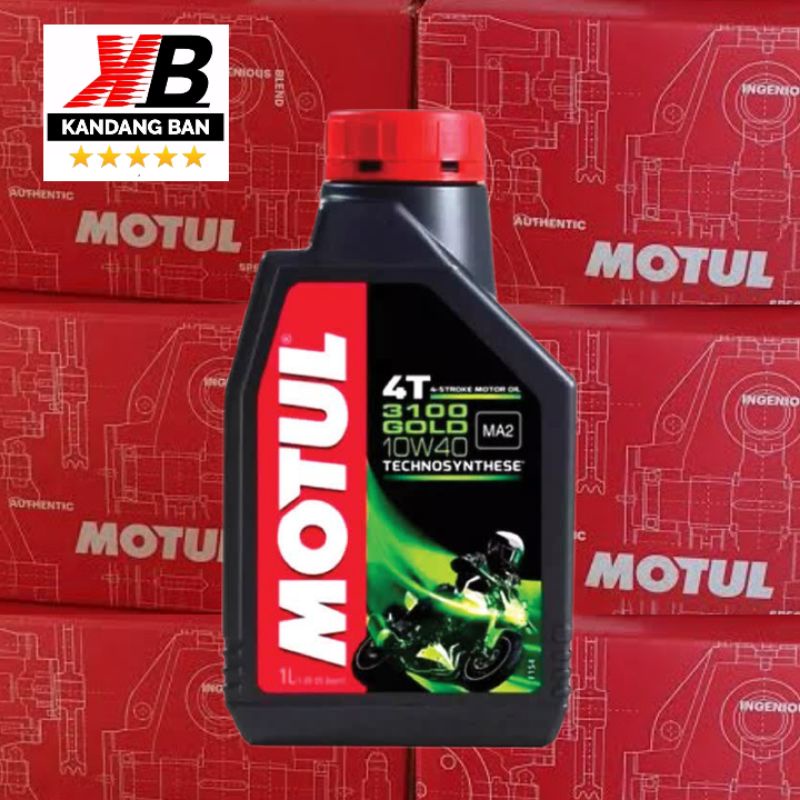 OLI MOTUL 4T 3100 GOLD SAE 10W-40 1L (100% ORIGINAL)