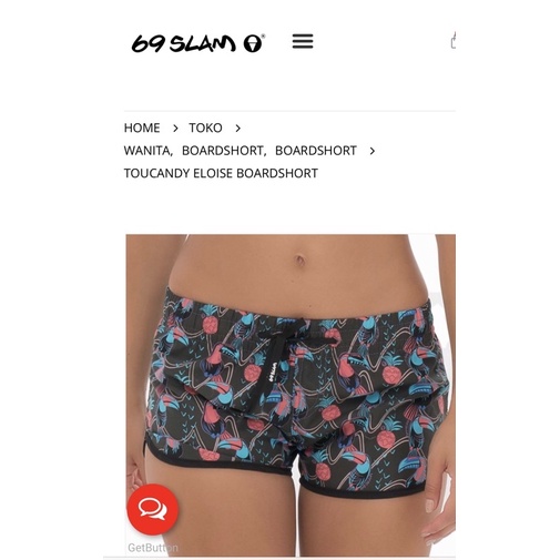 Slam69 original wanita murah, celana pendek, nyaman, discount Up 80%