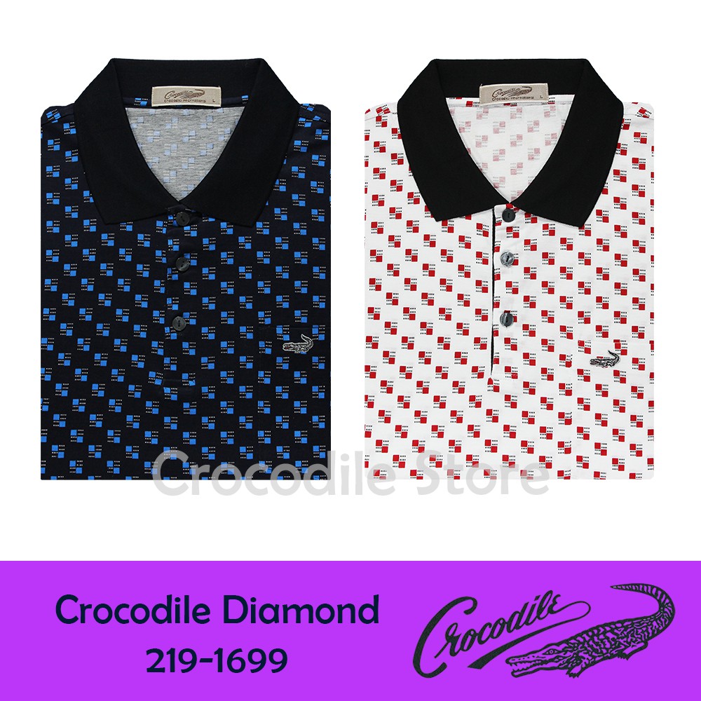 Kaos Kerah Pria Crocodile Diamond 219-1699