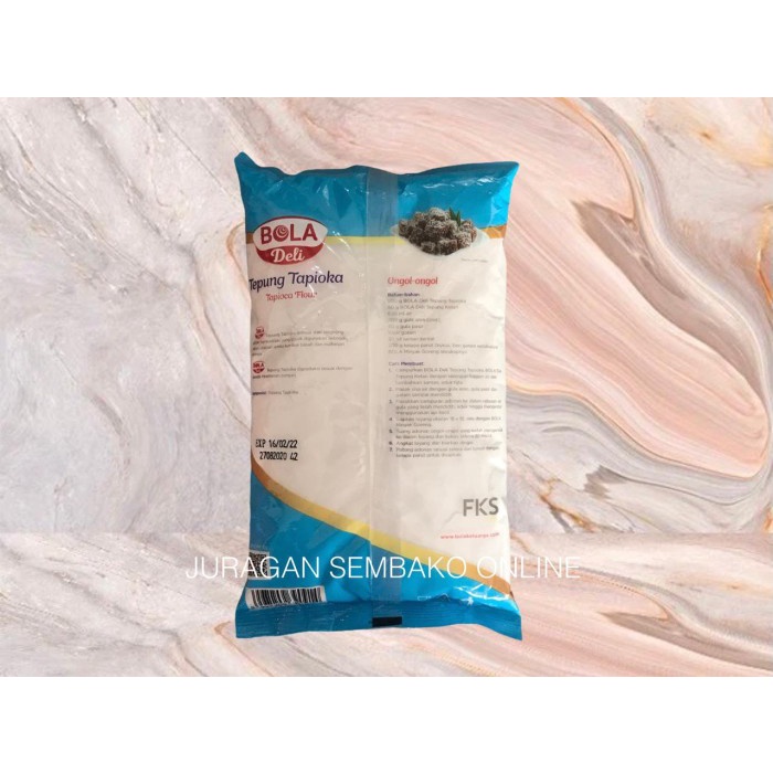 

Ds501D0 Bola Deli Tepung Tapioka 500Gr / Sagu Tapioka Halal Gr0B1