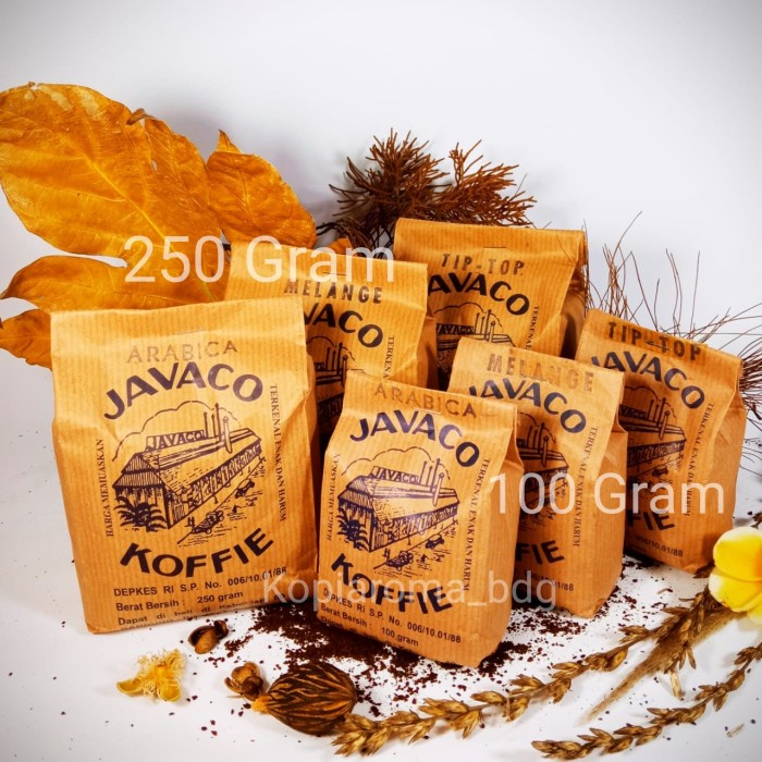 

H2J021 Kopi Javaco Bandung 100Gr Fresh Asli 100% / Arabica, Melange, Tip-Top - Tip-Top 100Gr