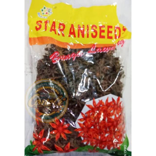 Bunga Lawang / Pek Kak / Pekak / Star Aniseed / 50gr