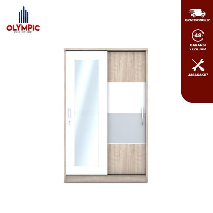 Olympic Lemari Pakaian Sliding / Lemari Baju Sliding / Lsd Navaro Temmyhardi
