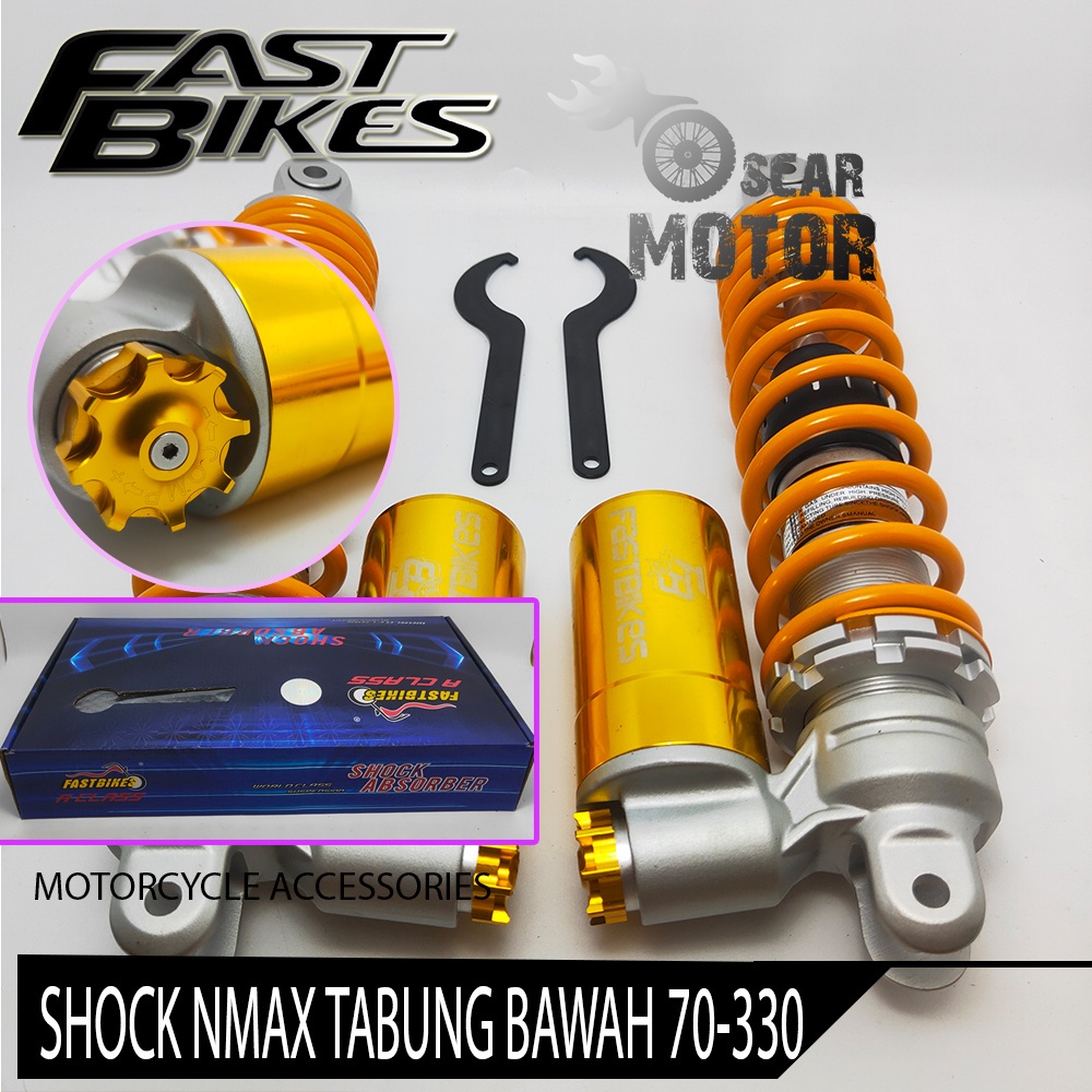 SHOCKBREAKER FASTBIKES FULL CNC NMAX MODEL TABUNG BAWAH IMPORT HIGH PREMIUM motor