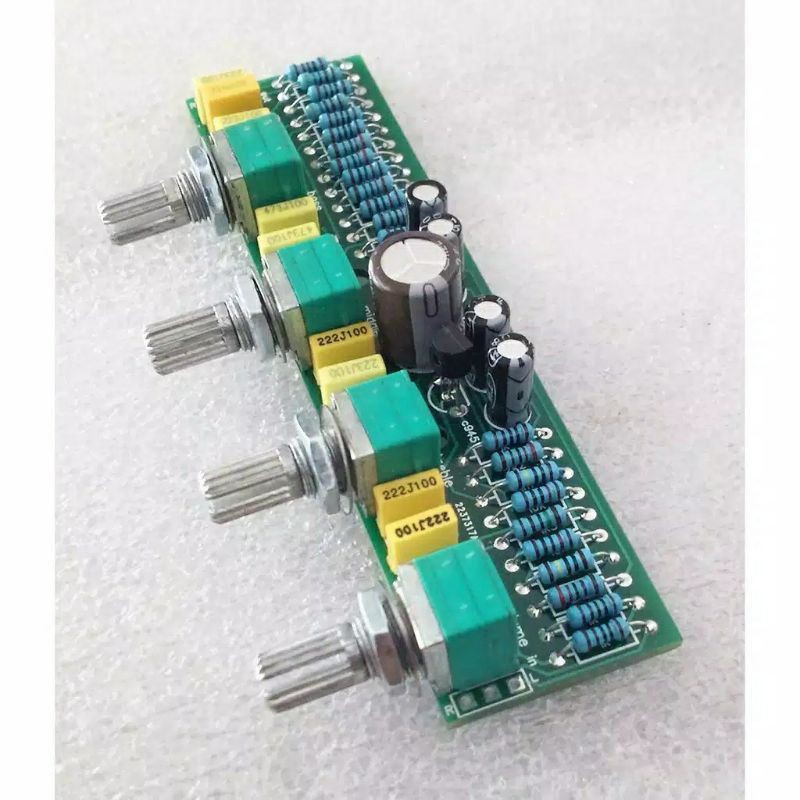 Modul Stereo Tone Control 2 Transistor Plus Middle