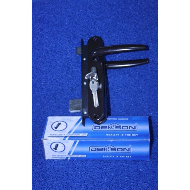 Kunci Pintu - Kunci Pintu Dekson Espanda/Kawat Nyamuk Alumunium Coklat Dekson 909