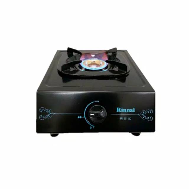 Rinnai Kompor  Gas 1 Tungku Teflon RI511C