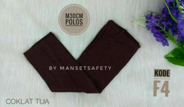 Manset Tangan Panjang 30cm Polos Bahan Katun Spandek Premium Nyaman dan Elastis