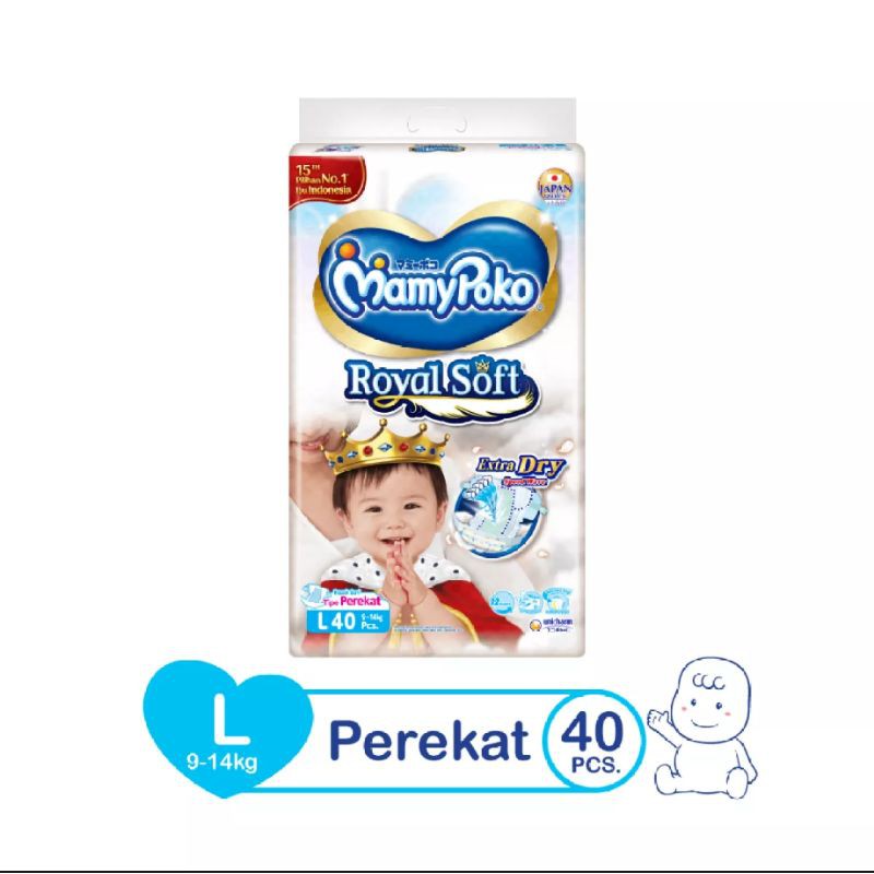 mamypoko perekat royal soft l40/mamypoko royal soft perekat L40/Mamy poko royal soft l40/mamypoko ro