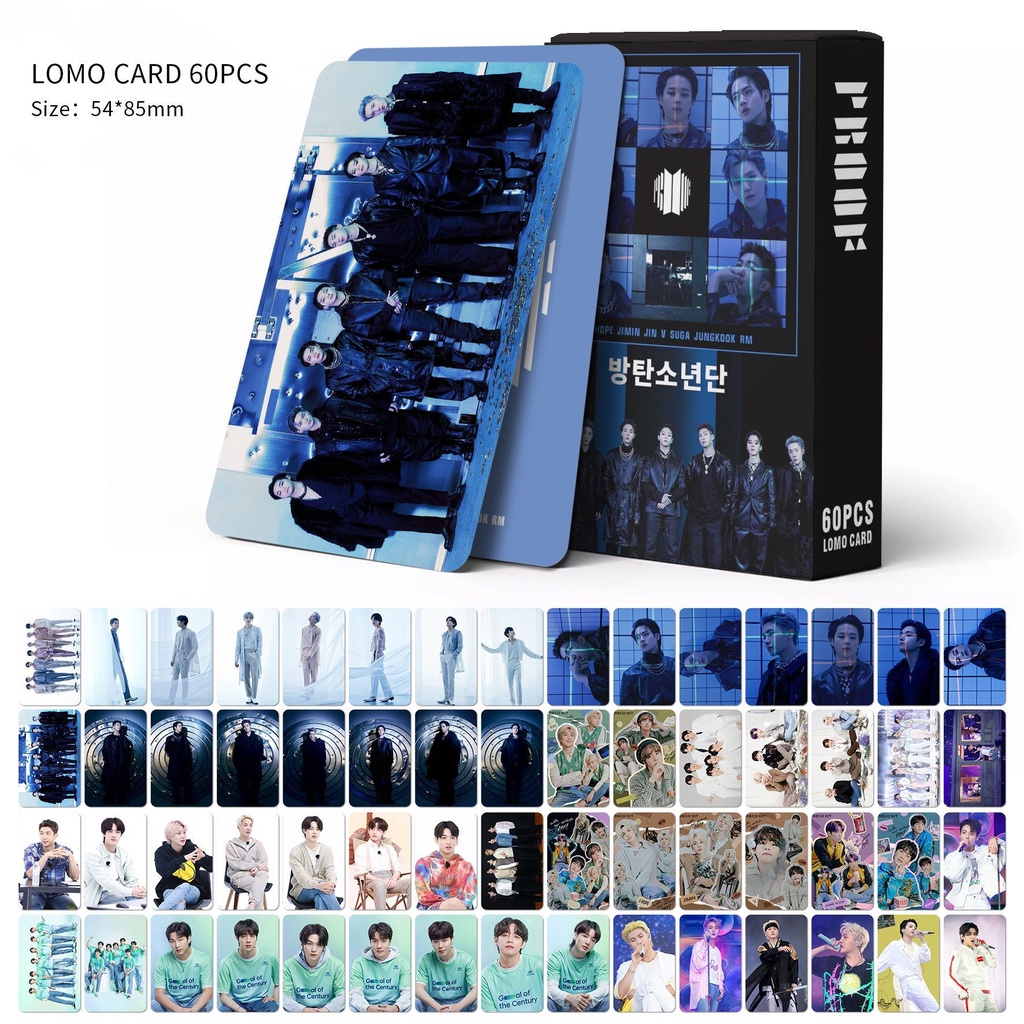 60pcs Kartu Lomo Foto Kpop Album BTS GOT7 BRIGHT WIN Series