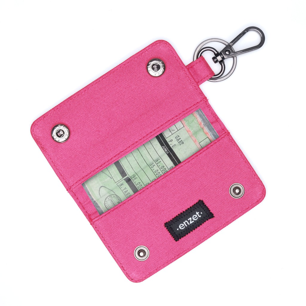 Dompet STNK Mobil Motor Gantungan Kunci Kain Motif Patch